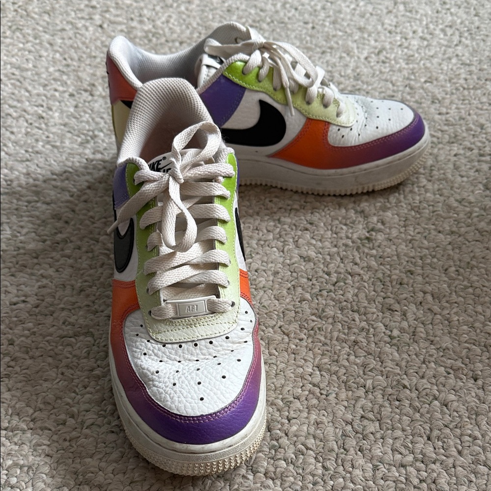 Nike Colorful Air Force 1 Sneakers